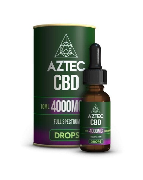 Aztec CBD Full Spectrum Hemp Oil 4000mg CBD 10ml