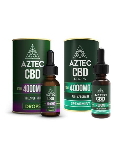 Aztec CBD Full Spectrum Hemp Oil 4000mg CBD 10ml