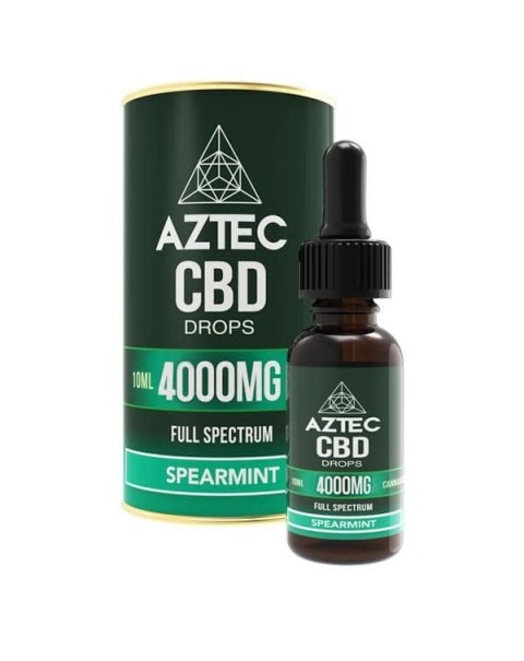 Aztec CBD Full Spectrum Hemp Oil 4000mg CBD 10ml