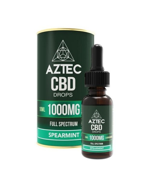 Aztec CBD Full Spectrum Hemp Oil 1000mg CBD 10ml