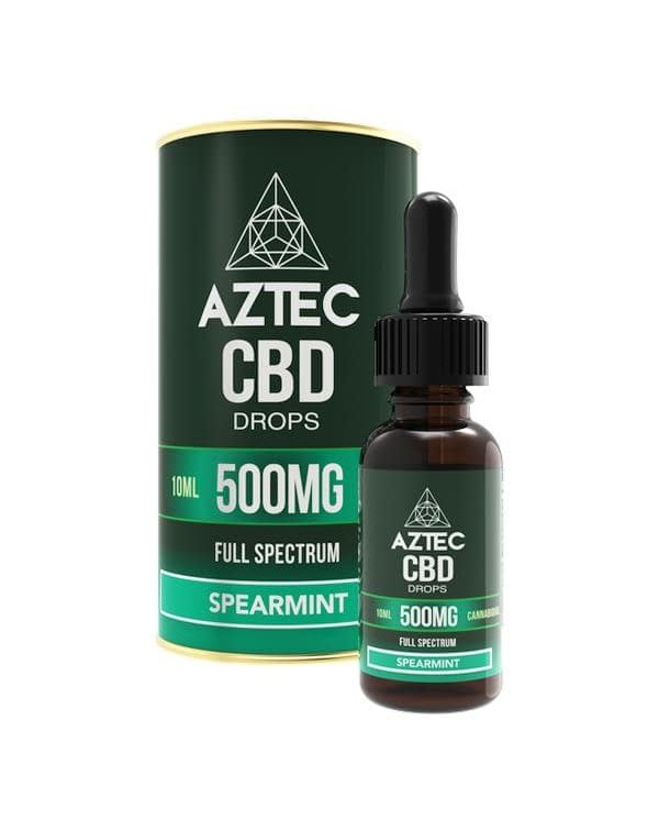 Aztec CBD Full Spectrum Hemp Oil 500mg CBD 10ml