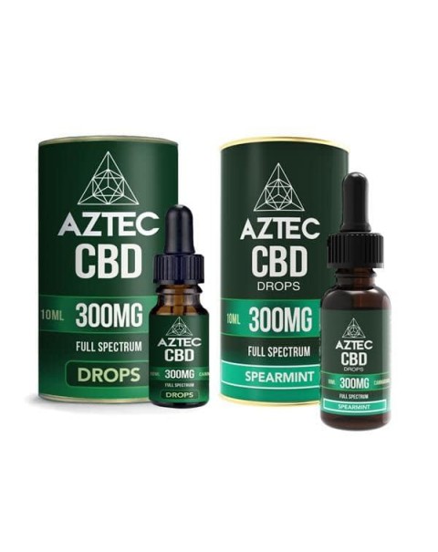 Aztec CBD Full Spectrum Hemp Oil 300mg CBD 10ml