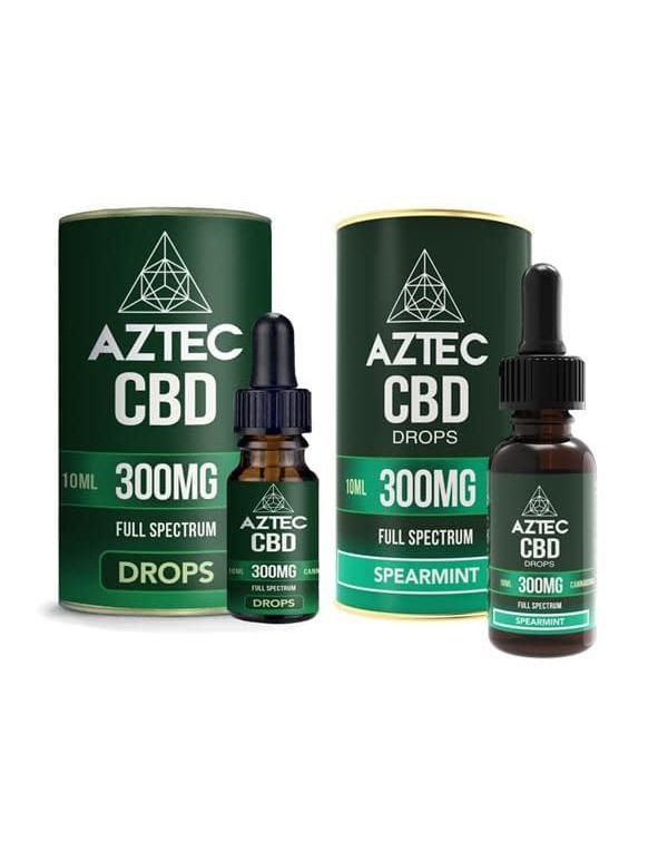 Aztec CBD Full Spectrum Hemp Oil 300mg CBD 10ml