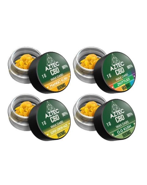 Aztec CBD 900mg CBD Wax/Crumble – 1g