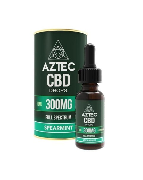 Aztec CBD Full Spectrum Hemp Oil 300mg CBD 10ml