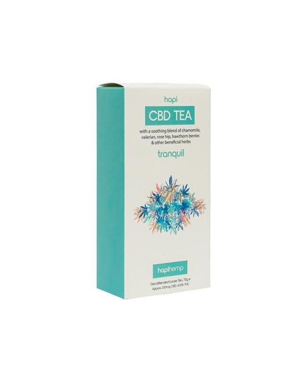 Hapi Hemp 250mg CBD Tranquil CBD Tea 75g