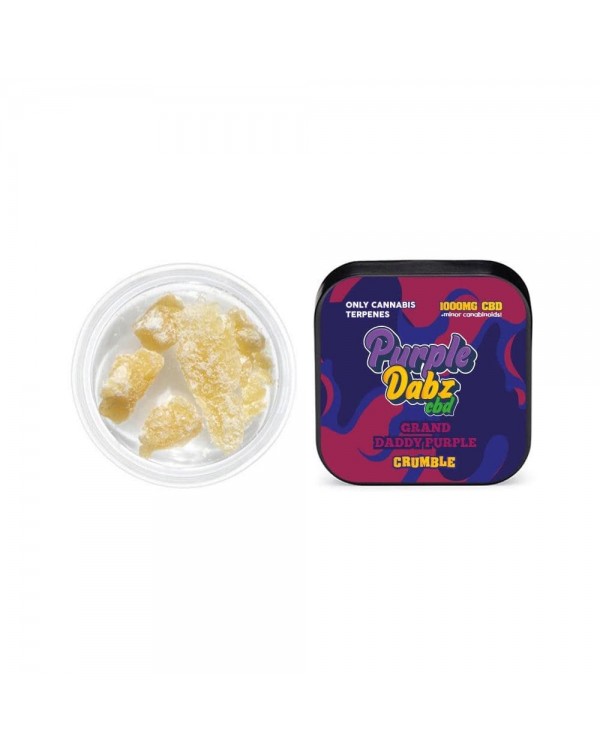 Purple Dabz CBD 1000mg CBD Crumble – Grand D...