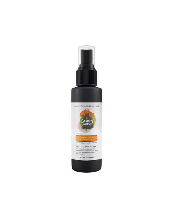 Green Apron 500mg CBD Orange Grove Massage Oil 250...