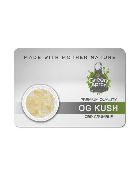 Green Apron Crumble 85% CBD + 10% CBG – 1g