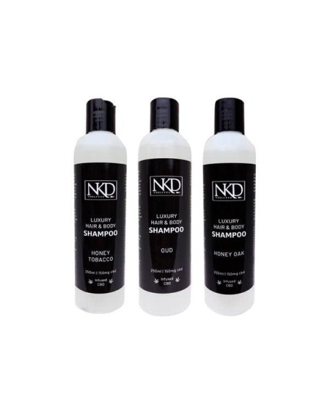 NKD 150mg CBD Hair and Body Shampoo 250ml