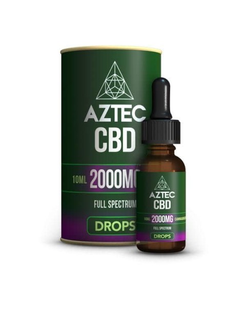 Aztec CBD Full Spectrum Hemp Oil 2000mg CBD 10ml