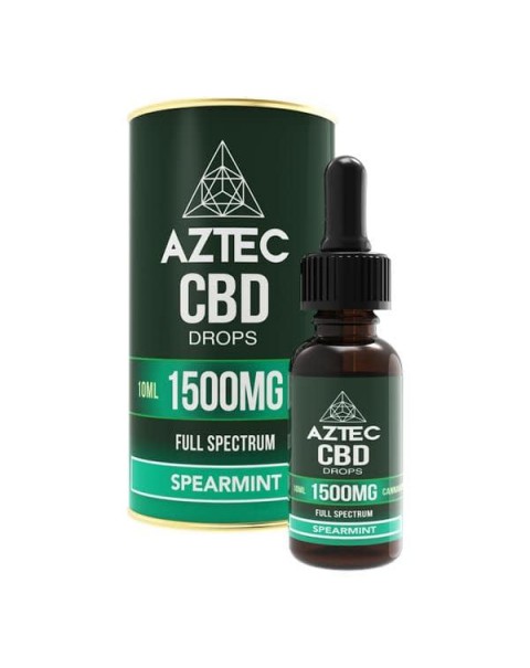 Aztec CBD Full Spectrum Hemp Oil 1500mg CBD 10ml