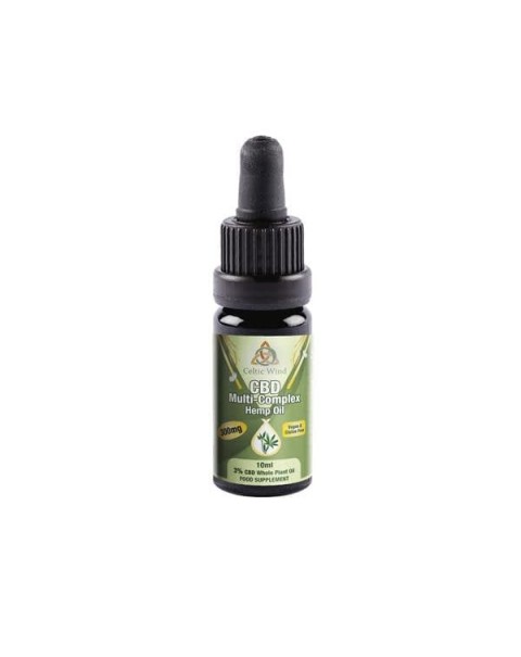 Celtic Wind Crops 300mg CBD Multi-Complex Hemp Oil 10ml