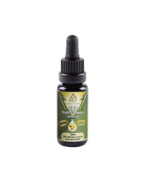 Celtic Wind Crops 2000mg CBD Multi-Complex Hemp Oil 20ml