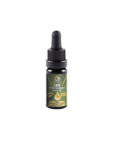 Celtic Wind Crops 500mg CBD Multi-Complex Hemp Oil 10ml