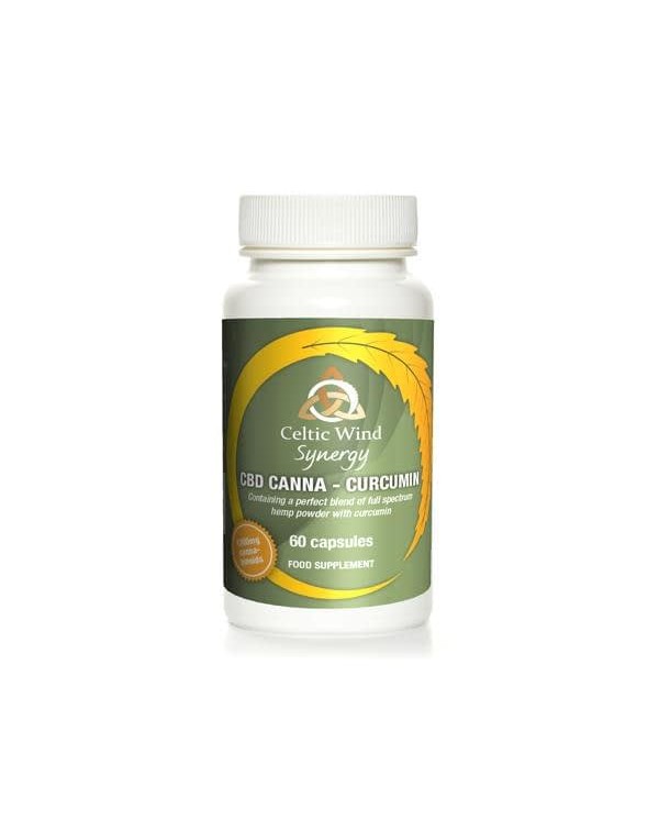 Celtic Wind Crops 1200mg CBD, Canna-Curcumin ̵...