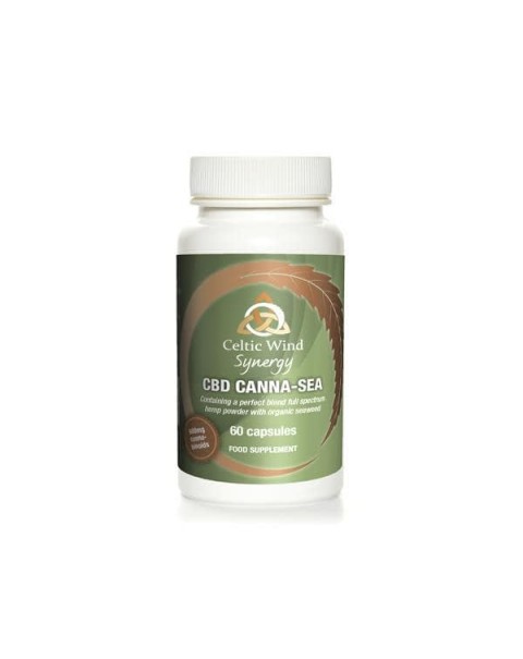 Celtic Wind Crops 600mg CBD Canna-Sea – 60 Capsules