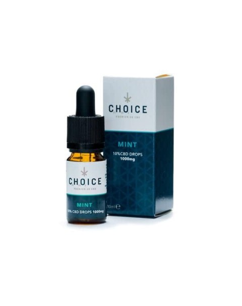 Choice 2000mg CBD Mint Oil Drops 10ml