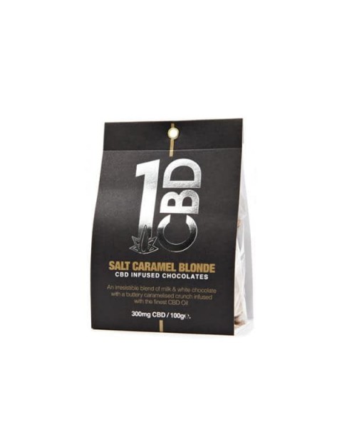 1CBD CBD infused Chocolate 300mg CBD 100g