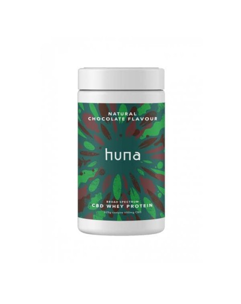 Huna Labs 600mg CBD Whey Protein Powder 625g