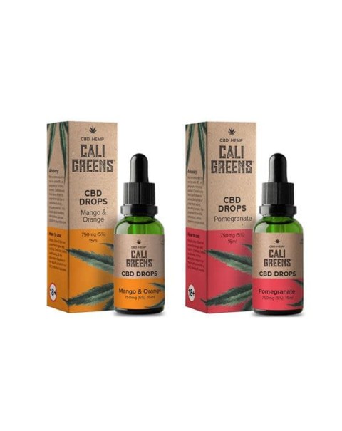 Cali Greens 1500mg CBD Oral Drops 15ml