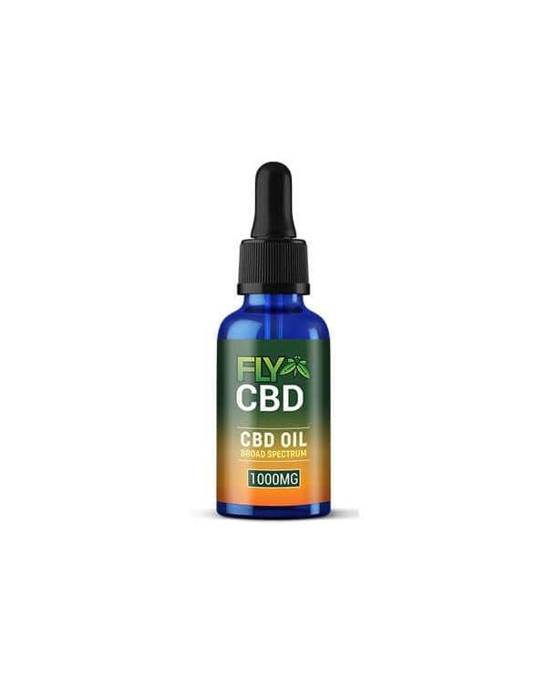 Fly Oil 1000mg CBD Broad Spectrum Tincture Oil 30m...