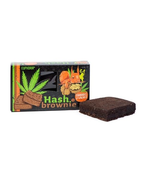 Euphoria Hash Brownie Cannabis & Walnut