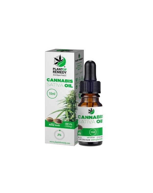 Plant of Remedy 300mg CBD Hemp CBD Oil 10ml