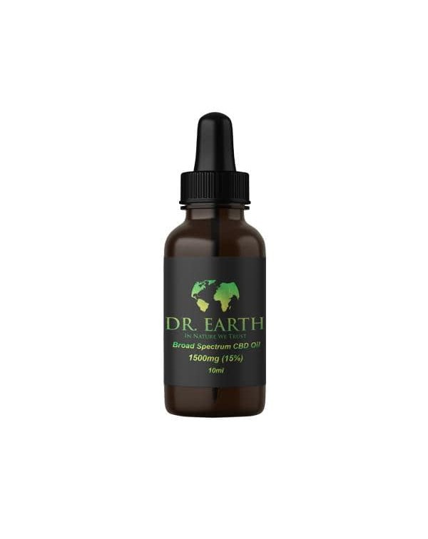 DR. Earth 1500mg CBD Broad Spectrum CBD Oil 10ml