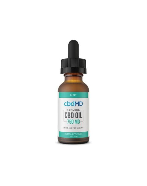 cbdMD 750MG CBD Flavoured Tincture Oil 30ml