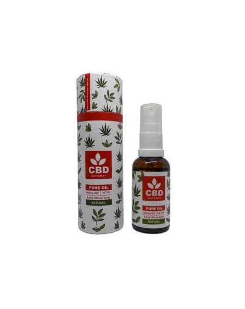 CBD Safe Way 2400mg CBD MCT Oil Spray – 30ml