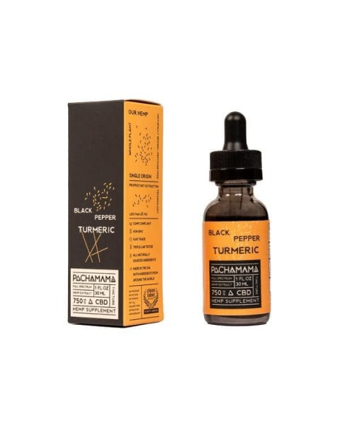 Pachamama 750mg CBD Tincture Oil 30ml – Natural