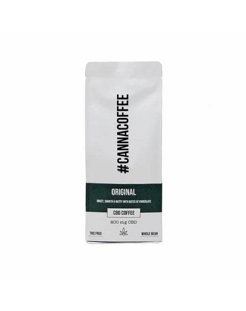 Cannacoffee 200mg CBD Original CBD Whole Bean Coffee