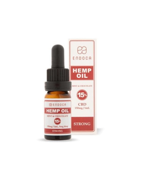 Endoca 1500mg CBD Hemp Oil Drops Mint & Chocolate – 10ml