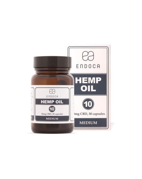 Endoca 300mg CBD Capsules Hemp Oil – 30 Soft Gel’s