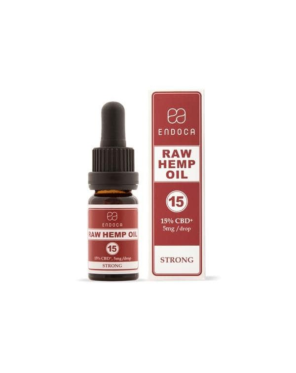 Endoca 1500mg CBD+CBDa RAW Hemp Oil Drops 10ml