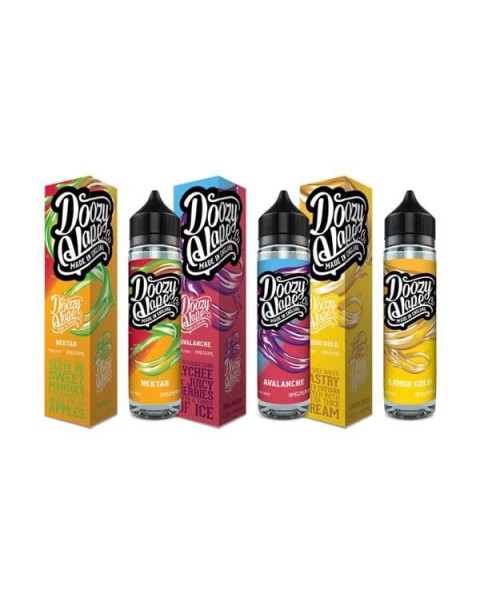 Doozy Vape Co Fruit Collection 50ml Shortfill 0mg (70VG/30PG)