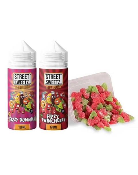 Street Sweetz 0mg 100ml Shortfill + 210g Jelly Sweets Combo