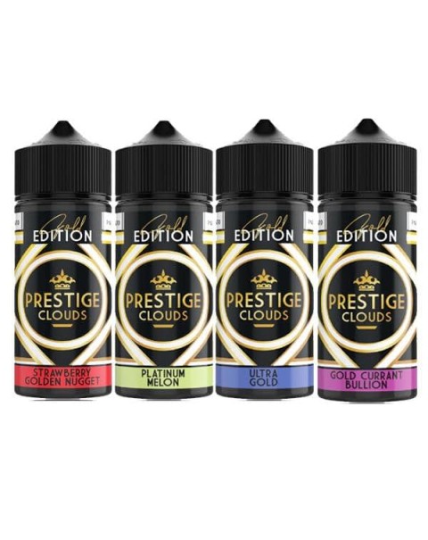 Prestige Cloudz Gold Edition 100ml Shortfill 0mg (70VG/30PG)