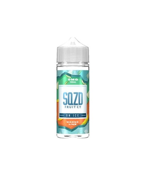 Sqzd On Ice 100ml Shortfill 0mg (70VG/30PG)