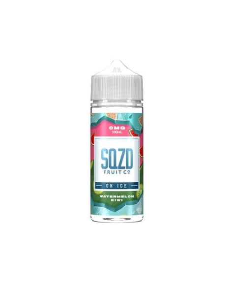 Sqzd On Ice 100ml Shortfill 0mg (70VG/30PG)