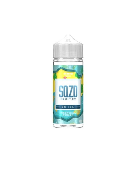 Sqzd On Ice 100ml Shortfill 0mg (70VG/30PG)