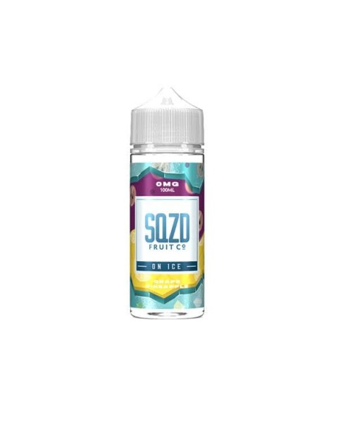 Sqzd On Ice 100ml Shortfill 0mg (70VG/30PG)