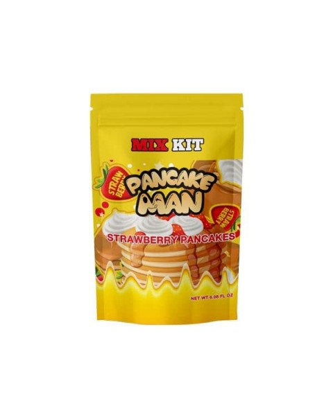 Pancake Man Strawberry Pancakes DIY Mix Kit 180ml