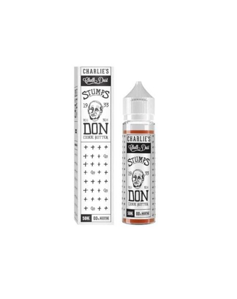 Charlie’s Chalk Dust Stumps Range 50ml Shortfill 0mg (70VG/30PG)