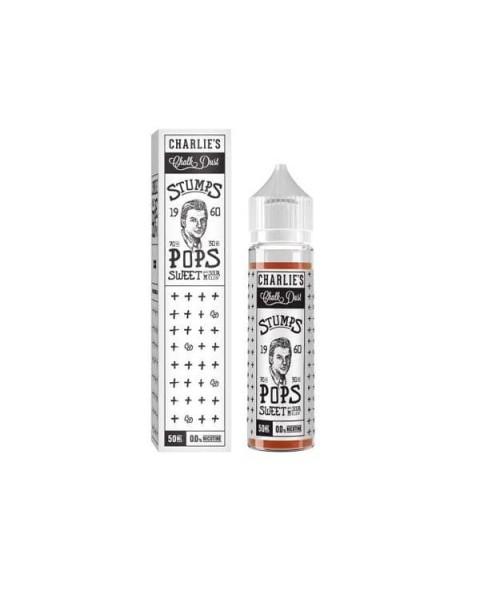 Charlie’s Chalk Dust Stumps Range 50ml Shortfill 0mg (70VG/30PG)