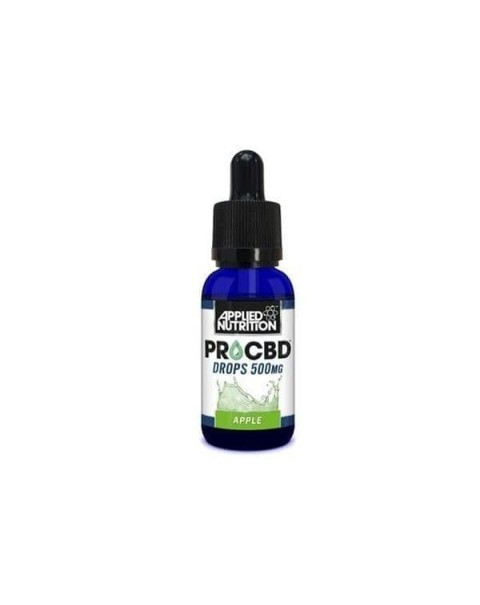 Applied Nutrition Pro CBD 500mg Oral Drops 30ml – Apple Flavour