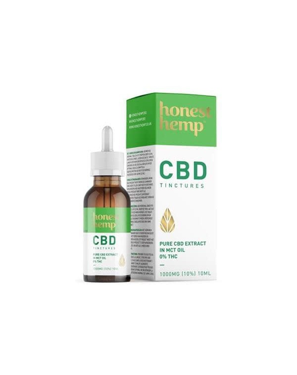 Honest Hemp 1000MG 10ml Pure CBD Extract in MCT Oi...