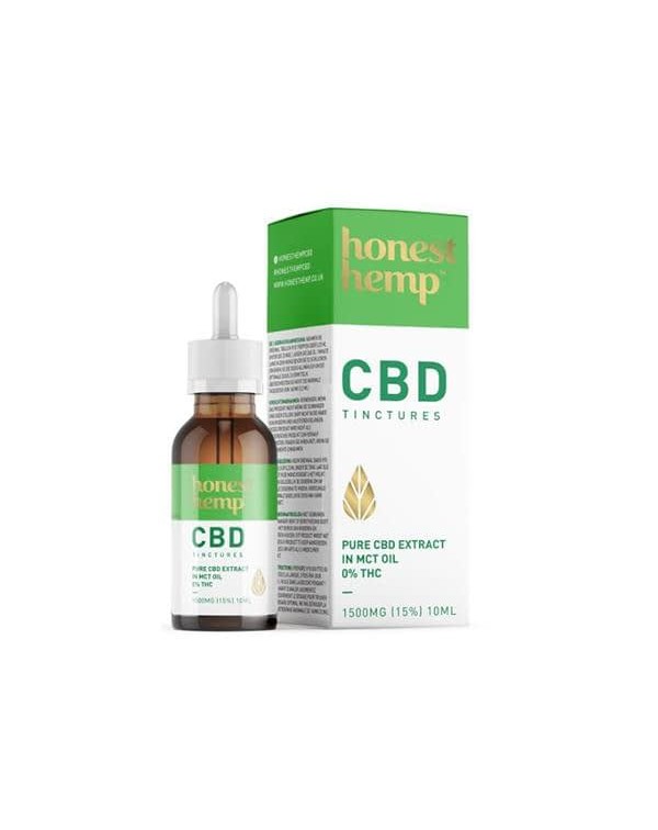 Honest Hemp 1500mg 10ml Pure CBD Extract in MCT Oi...