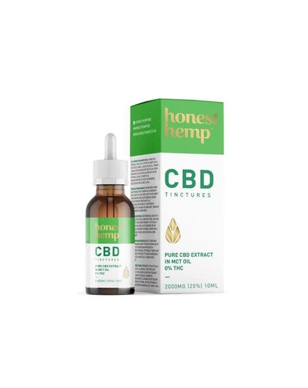 Honest Hemp 2000MG 10ml Pure CBD Extract in MCT Oi...